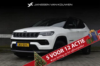 Jeep Compass 4xe 240 Plug-in Hybrid Electric S / SOH 98% / Memory / Stoelverwarming en -Ventilatie / 360 Camera