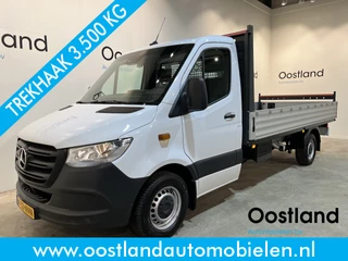 Mercedes-Benz Sprinter 317 CDI L3 RWD Automaat Open Laadbak / Euro 6 / Trekhaak 3500 KG / Airco / Cruise Control / CarPlay / Navigatie / 3-ZIts / 27.000 KM !!