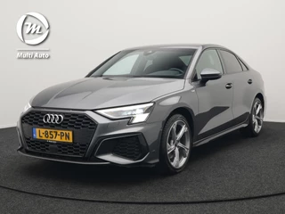 Audi A3 Limousine 35 TFSI S Line 150pk Dealer O.H | Adaptive Cruise | Alcantara Sportstoelen Verwarmd | Keyless | Apple Carplay | S Line Sportstuur | Navigatie | Virtual | DAB | 18"L.M |