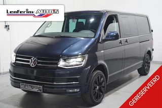 Volkswagen Transporter 2.0 TDI 204 pk DSG Dubbel Cabine Highline 2x Schuifdeur, Adapt. Cruise, LED Koplampen, 5-Zits