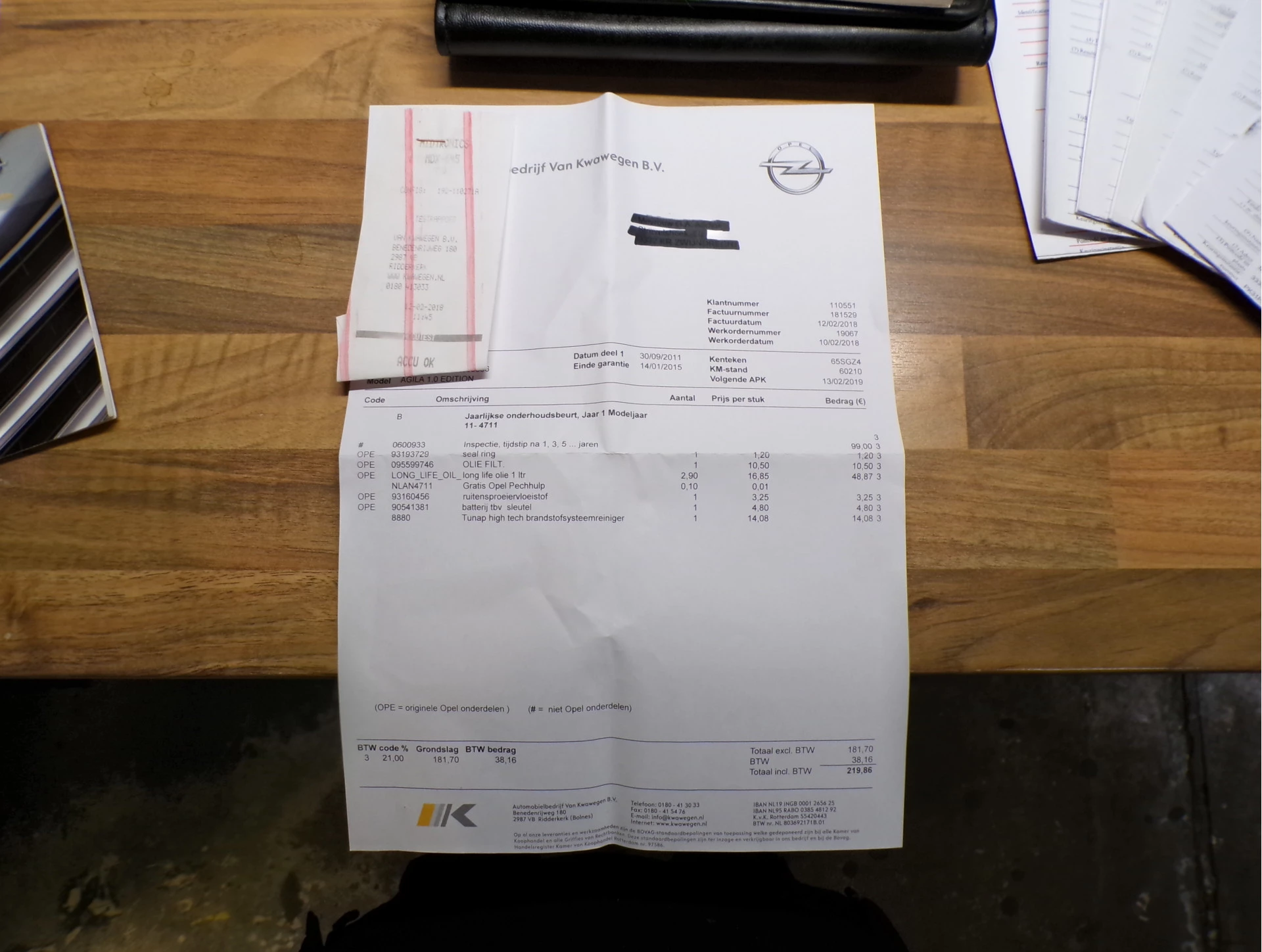 Hoofdafbeelding Opel Agila