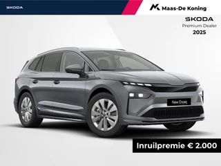 Škoda Enyaq iv Business Edition Elektromotor 210 kW / 286 PK SUV |  Elektrisch inklapbare trekhaak |  Achterbumper en dorpels in carosseriekleur |
