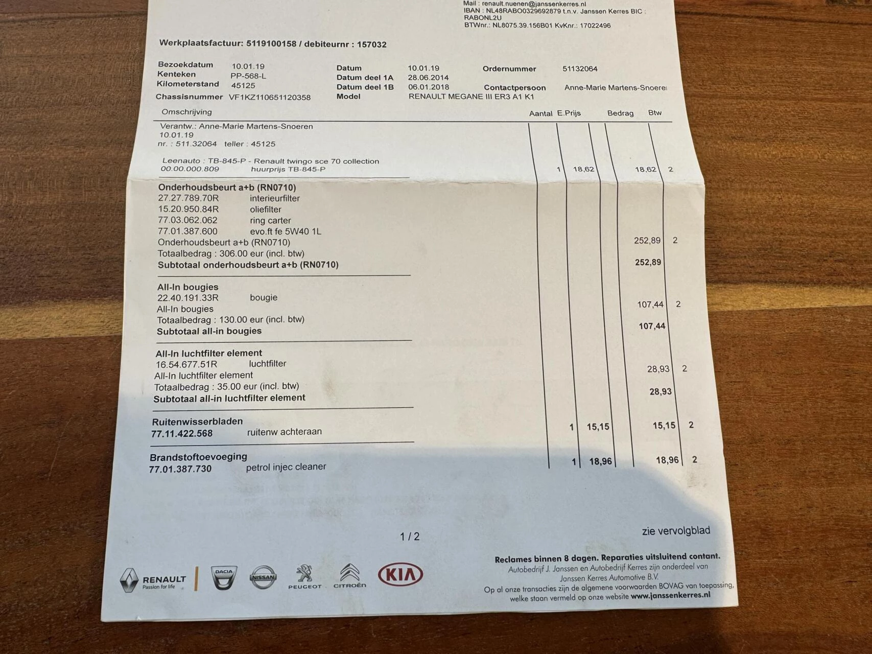 Hoofdafbeelding Renault Mégane Estate