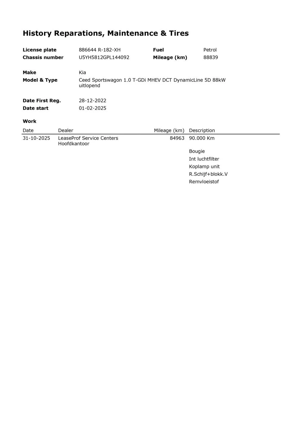 Hoofdafbeelding Kia Ceed Sportswagon