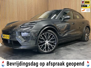 Porsche Macan 4 100 kWh|100% SOH|VULKANGRAU|VOLLEDER|MEMORY|CAMERA|CARPLAY|STOELVERWARMING|21INCH|NAP|NL|INCL.BTW|1e EIGENAAR|