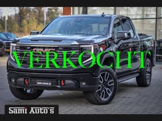 GMC Sierra AT4 | BLACK | RIJKLAAR PRIJS | LPG | VIRTUAL + HUD | BOM VOL | 360 CAM | DC | DODGE RAM EN DEALER NEDERLAND | 6.2 V8 4X4 | GRIJSKENTEKEN | DUBBELE CABINE | PICK UP | VOORRAAD 2247-  8372 |