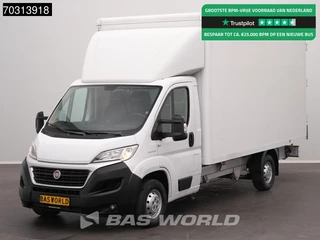 Fiat Ducato 150pk Bakwagen Achterdeuren Euro6 Navi Airco Cruise Meubelbak Koffer Airco Cruise control