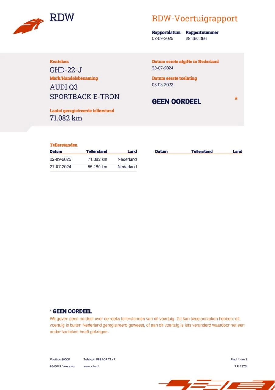Hoofdafbeelding Audi Q3