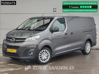 Hoofdafbeelding Opel Vivaro Opel Vivaro 177PK Dubbele Schuifdeur Automaat L3H1 Navi Airco Cruise Camera Parkeersensoren v+a Euro6 L3 Airco Cruise control