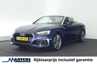 Audi A5 Cabriolet 40 TFSI 190pk S Edition Nekverwarming Keyless HUD Camera Adaptive Cruise Virtual Cockpit Navigatie