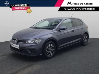 Volkswagen Polo Life Edition 1.0 TSI 95 pk 5 versn. Hand · Achteruitrijcamera · Parkeersensor achter · Velgen 'essex', 15 inch lichtmetaal · Voorraad OUTLET