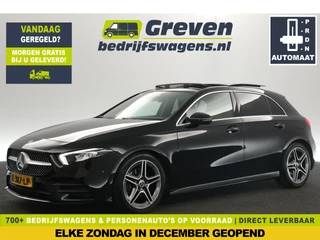 Mercedes-Benz A-Klasse 180 AMG Automaat Pano LED Virtual Camera Carplay Clima Cruise Navi 18"LMV PDC