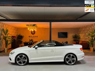 Audi A3 Cabriolet 1.4 TFSI CoD Ambition Sport Edition NAP Garantie NekVW StoelVW Leder Cruise Navi Clima Led Rijklaar
