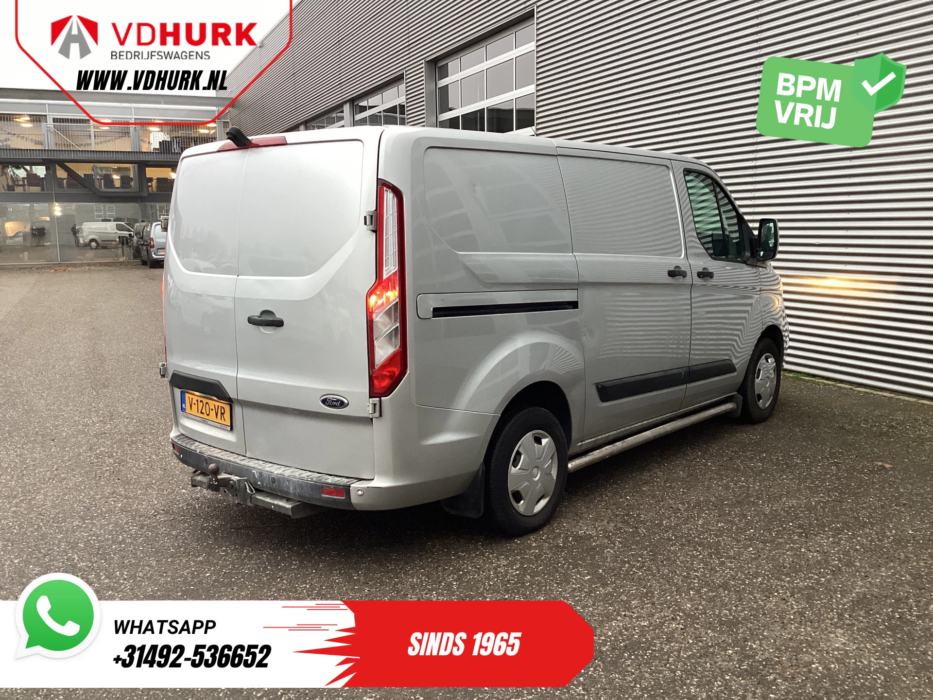 Hoofdafbeelding Ford Transit Custom