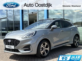 Ford Puma 1.0 EcoBoost Hybrid ST-Line 125PK Automaat NIEUW MODEL!! Panodak Afn. Trekhaak Winterpack MATRIX-LED Elek. Achteklep Adaptieve Cruise SYNC4 Keyless Navi Privacy Glass *Full Options*