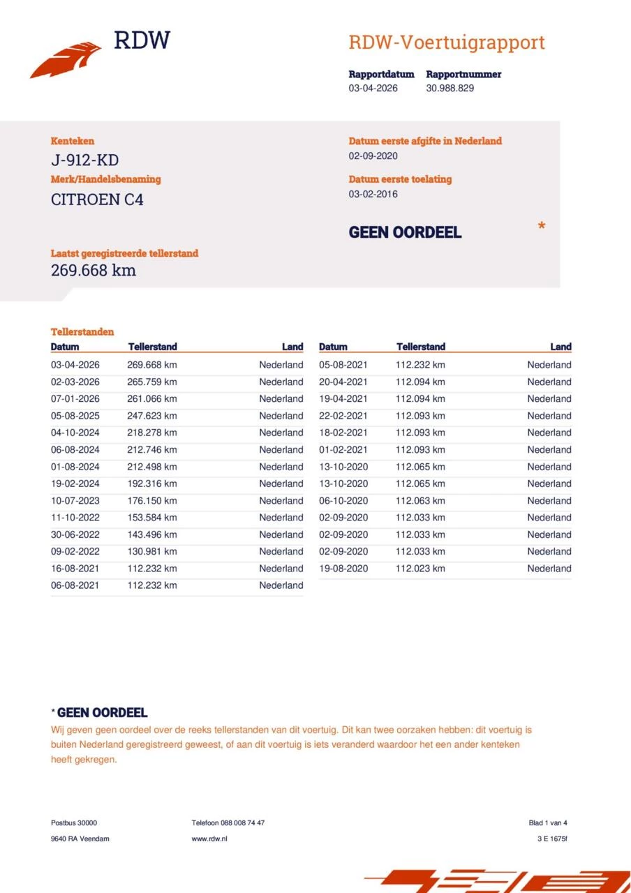 Hoofdafbeelding Citroën C4