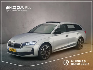 Skoda Octavia Combi Business Edition Plus 1.5 eTSI 115pk DSG Automaat Trekhaak, Panoramadak, Adaptive cruise control, Navigatie, LED matrix koplampen, Achteruitrijcamera