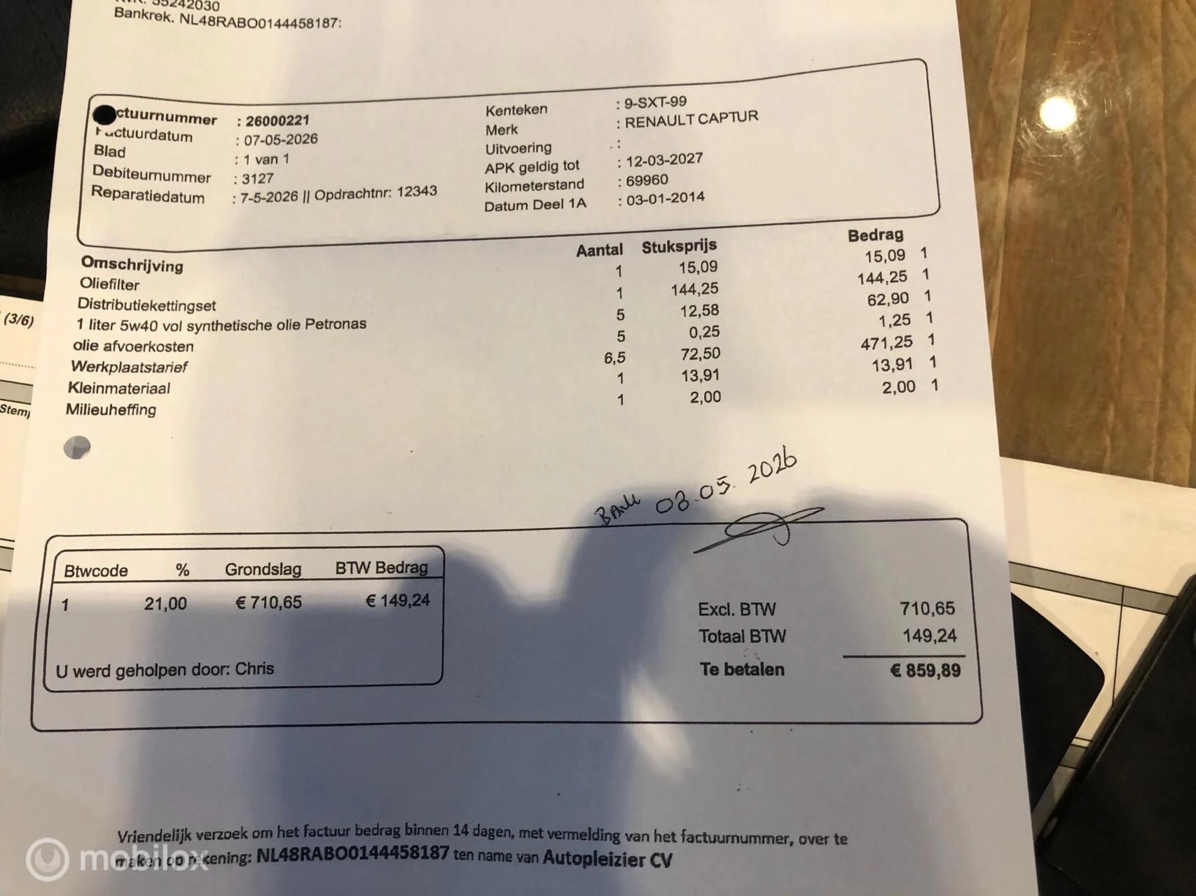 Hoofdafbeelding Renault Captur