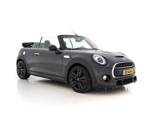 MINI Cooper S Cabrio Mini 2.0 Knightsbridge-Edition JCW-Sport-Pack Aut. *FULL-LED | LOUNCE-VOLLEDER | HARMAN&KARDON-AUDIO | KEYLESS | NAVI-FULLMAP | ECC | PDC | CRUISE | SPORT-SEATS | 17"ALU*