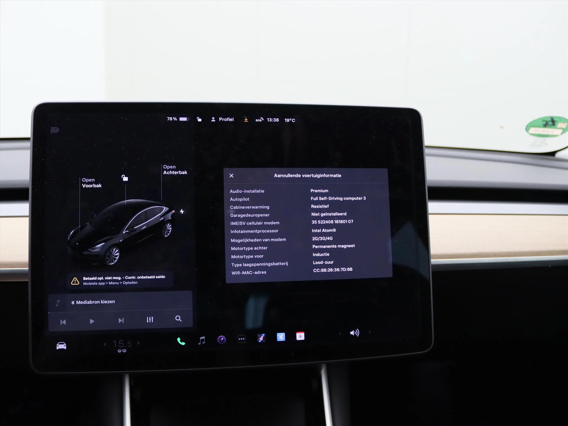 Hoofdafbeelding Tesla Model 3