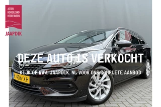 Opel Astra Sports Tourer BWJ 2021 1.2 Business 111 pk Elegance TREKHAAK / APPLE CARPLAY / ANDROID AUTO / NAVI / CLIMA / CRUISE / HALF LEDER /  KEYLESS / STOELVERW. / STUURVERW. / CAMERA / PDC / LMV