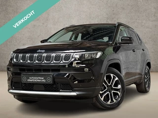 Jeep Compass 4xe 190 Plug-in Hybrid Electric Night Eagle 190Pk Automaat (VIRTUAL COCKPIT, APPLE CARPLAY, GROOT NAVI, 360 CAMERA, LEDER, GETINT GLAS, SPORTSTOELEN, ADAPTIVE CRUISE, NIEUWSTAAT)