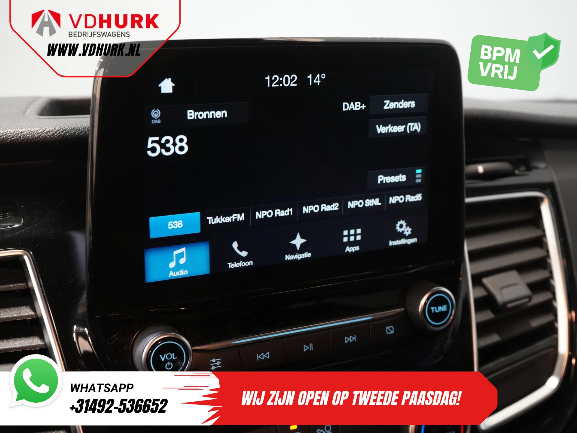 Hoofdafbeelding Ford Transit Custom