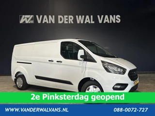 Ford Transit Custom 2.0 TDCI L2H1 Euro6 # Airco | Camera | Apple Carplay | Android Auto | LED | Cruisecontrol Parkeersensoren, verwarmde voorruit, Bijrijdersbank, 2800kg trekvermogen