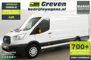 Ford Transit 350 2.0 TDCI L4H3 170PK | 2800kg | Marge Airco Cruise Camera PDC 3 Persoons Trekhaak