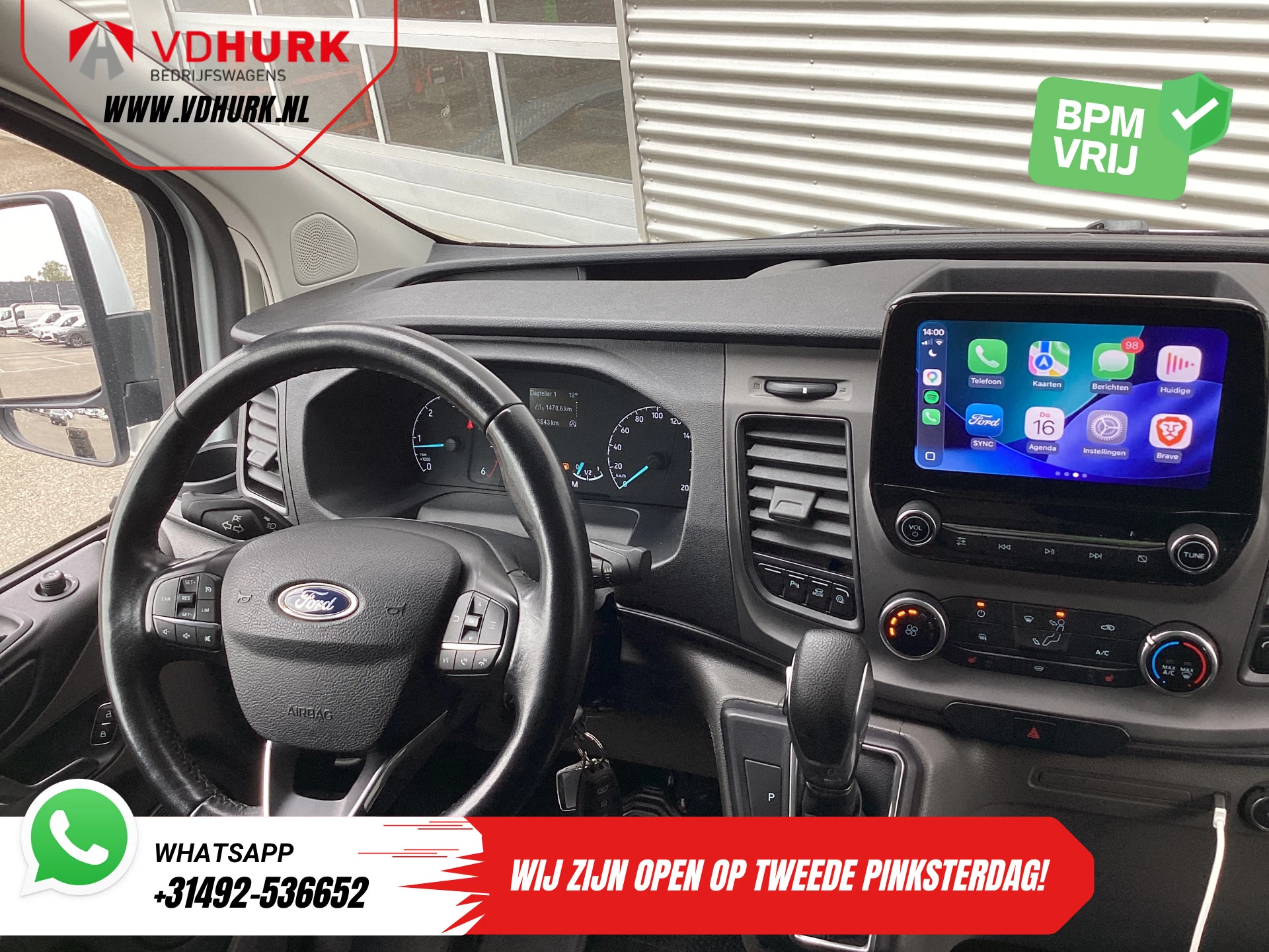 Hoofdafbeelding Ford Transit Custom