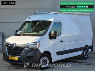 Renault Master 180PK L2H2 LED Imperiaal Trekhaak Camera Parkeersensoren Airco Cruise L2 10m3 Airco Trekhaak Cruise control