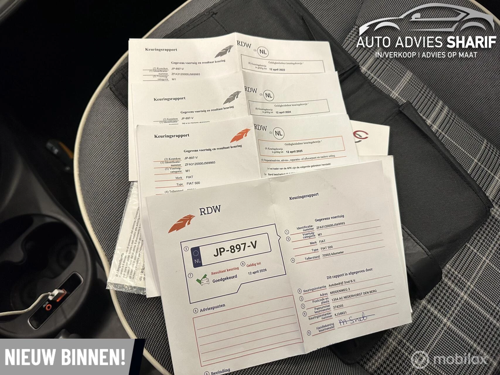 Hoofdafbeelding Fiat 500