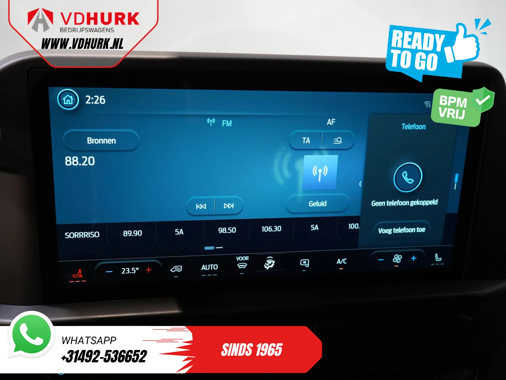 Hoofdafbeelding Ford E-Transit Custom