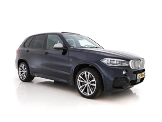 BMW X5 M50d M-Sportpack Design-Pure-Excellence-Pack AWD Aut. *PANO | DAKOTA-VOLLEDER | HIFI-SOUND | HEAD-UP | ADAPTIVE-CRUISE | FULL-LED | KEYLESS | BLIND-SPOT | NAVI-FULLMAP | MEMORY-PACK | SPORT-SEATS | 20''ALU*