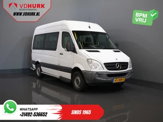 Mercedes-Benz Sprinter 313 2.2 CDI L2H2 €9.378 Incl. BTW BPM VRIJ! EXPORT Combi/ 9 Persoons/ Kombi/ 9P/ Airco/ Rolstoellift