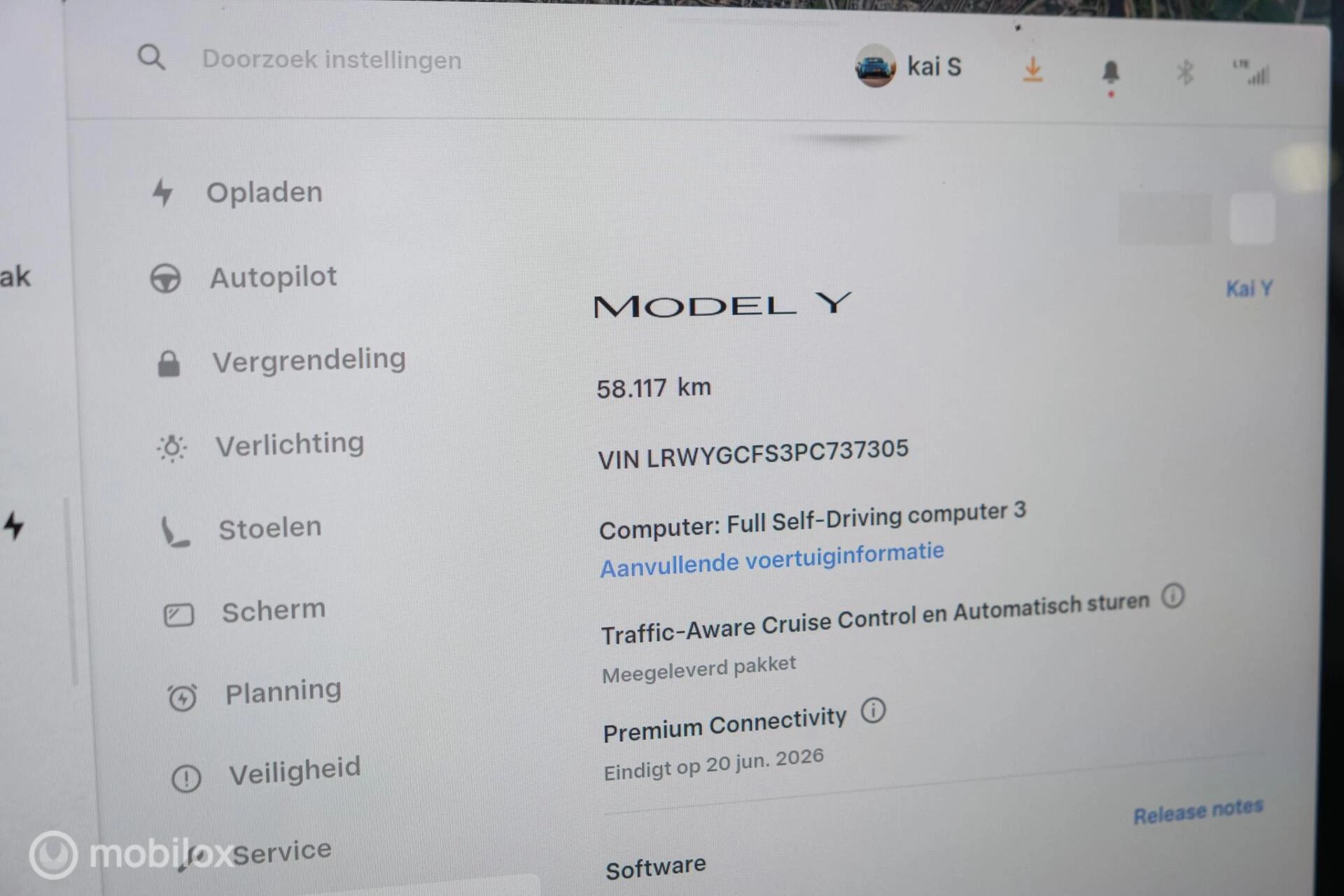 Hoofdafbeelding Tesla Model Y