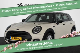 Mini Clubman 1.5 Cooper Classic Automaat Lederen Sportstoelen Stoelverwarming Camera LED Private Lease €529,- P/M