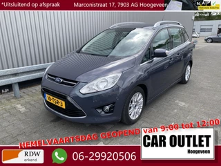 Ford Grand C-Max 1.6 Titanium 7p. 38Dkm.NAP! Clima, Navi, Voorruitvw, CC, PDC v/a, LM, Trekh, z.g.a.n. APK – Inruil Mogelijk –