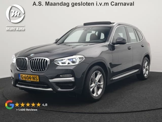 BMW X3 sDrive20i X Line 170pk Dealer O.H. 34.624 KM | Panodak | Head Up | Camera | Lederen Sportstoelen Verwarmd | Keyless | Navigatie | Cruise Control | DAB |