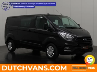 Ford Transit Custom 130PK Automaat Lang Dubbele Cabine 6-Persoons | Navigatie | Airco | Multimedia | Cruise