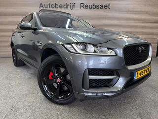 Hoofdafbeelding Jaguar F-PACE Jaguar F-PACE 3.0 S/C R-Sport AWD 35T Panodak Memory Cruise Navi Incl Garantie