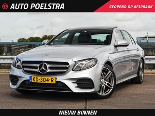 Mercedes-Benz E-klasse 200 AMG Line | Panoramadak | Leder | 360  Camera | Widescreen | LED | Apple CarPlay Android Auto | Memory | 19" | Sfeerverlichting | Dealeronderhouden