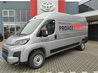 Hoofdafbeelding Toyota ProAce Toyota PROACE MAX ELECTRIC 3.5t L3H2 Navigator Heavy 110KWH CAMERAFUNCTIE BINNENSPIEGEL KEYLESS AD-CRUISE APPLE/ANDROID PARK-SENSOREN BLUETOOTH STOELVERW