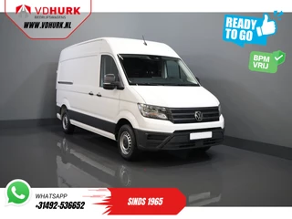 Volkswagen Crafter 35 2.0 TDI 140 pk DSG Aut. L3H3 BPM VRIJ! Betimmering/ LED/ Virtual Cockpit/ Camera/ Cruise/ Carplay/ Gev.Stoel
