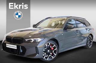 BMW 3 Serie Touring 330e M Sportpakket Pro | Panoramadak | Elektr. Trekhaak | BMW Individual Dravit Grau Metallic