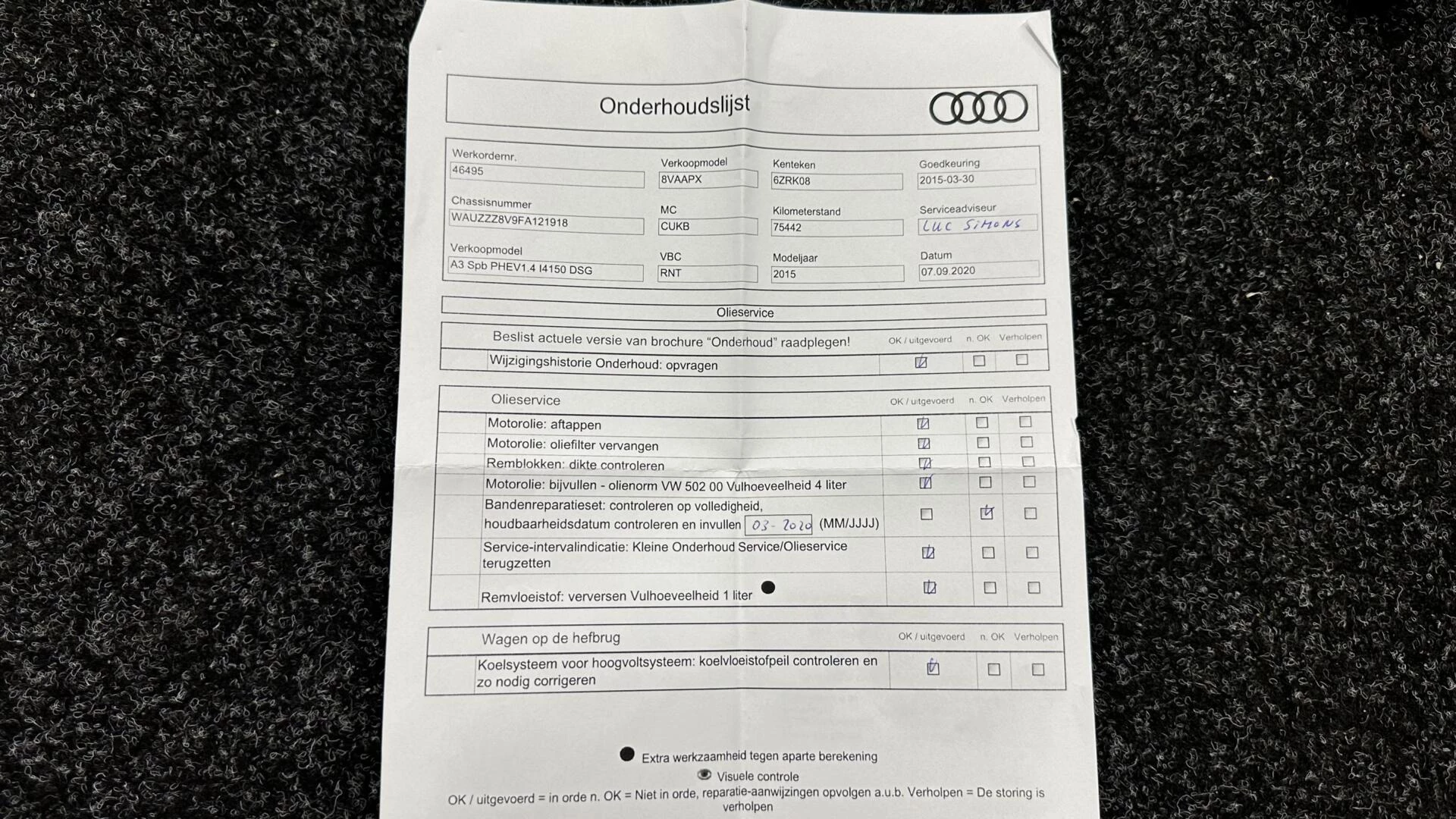 Hoofdafbeelding Audi A3