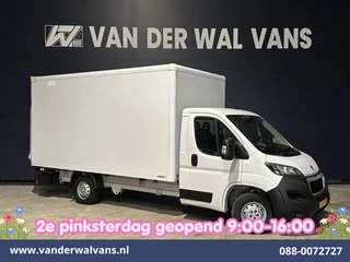 Peugeot Boxer 2.2 BlueHDi 141pk Bakwagen 435cm Lang Laadklep Euro6 Airco | 1055kg laadvermogen | Cruisecontrol Bijrijdersbank