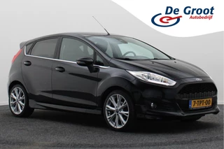 Ford Fiesta 1.0 EcoBoost Titanium Leer, Winterpakket, Navigatie, Bluetooth, PDC, Trekhaak, 17''