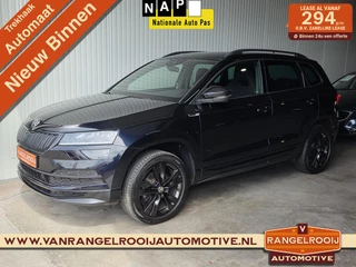 Skoda Karoq 1.5 TSI ACT DSG Sportline, klaphaak, pano, canton, sportstoelen, zwarte hemel