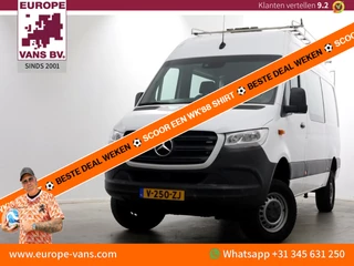 Mercedes-Benz Sprinter 314 CDI 143pk E6 L2H2 4x4 ZG1 D.C. Airco/Navi/Trekhaak 2800kg 05-2019